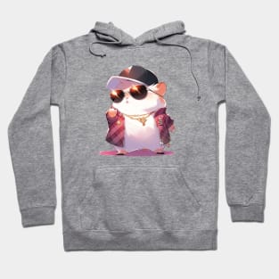 Thug Life Hamster: Rollin' with Attitude Hoodie